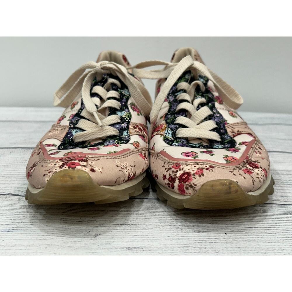 Coach‎ Womens Floral Pink Cream Beechwood Sneaker Shoes Size 9.5B - Picture 7 of 12